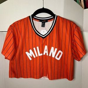 Graphic Cropped T-Shirt